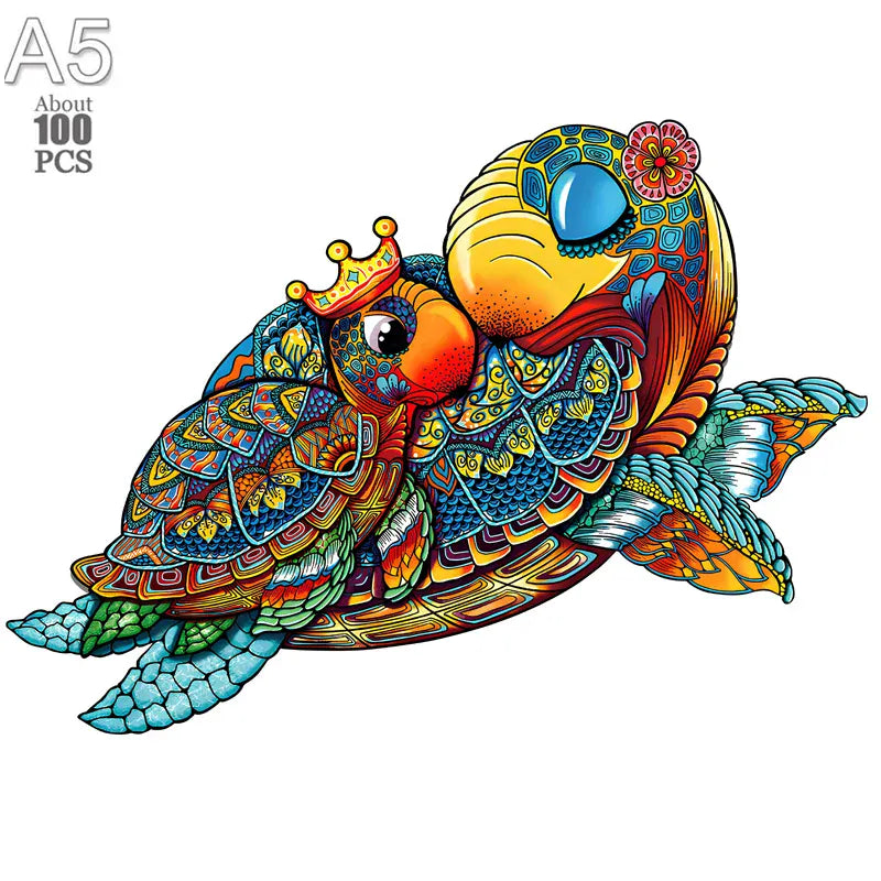 puzzle tortue de mer I boutique1one GUI-17-A4