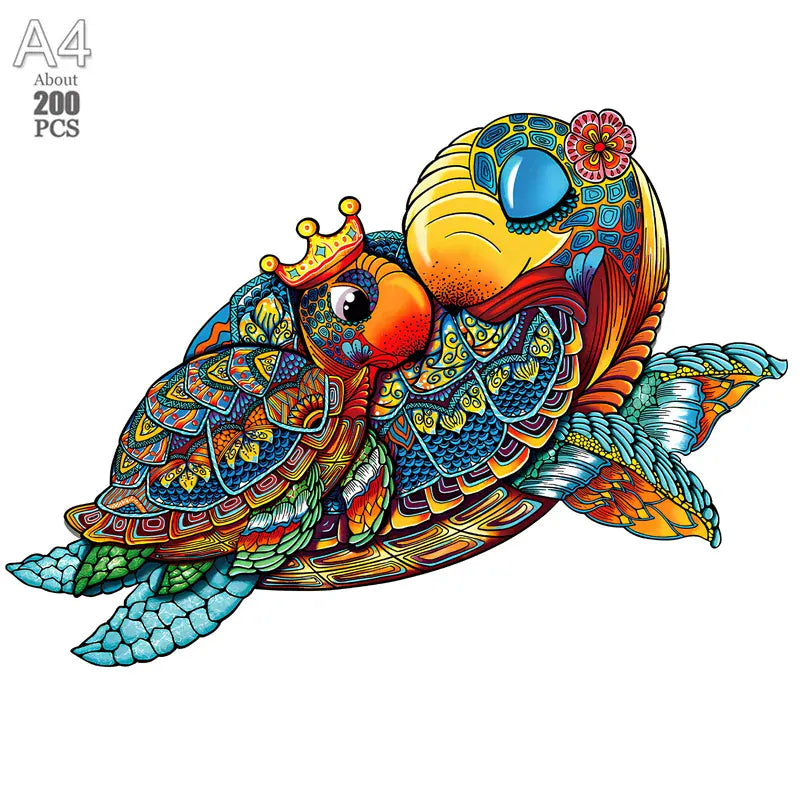 puzzle tortue de mer I boutique1one GUI-17-A5