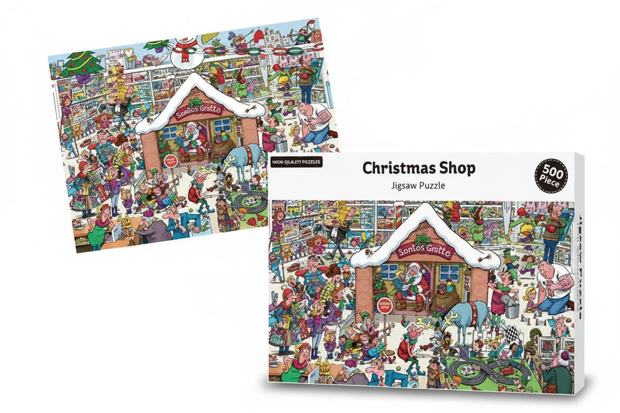 puzzle village de noël I boutique1one