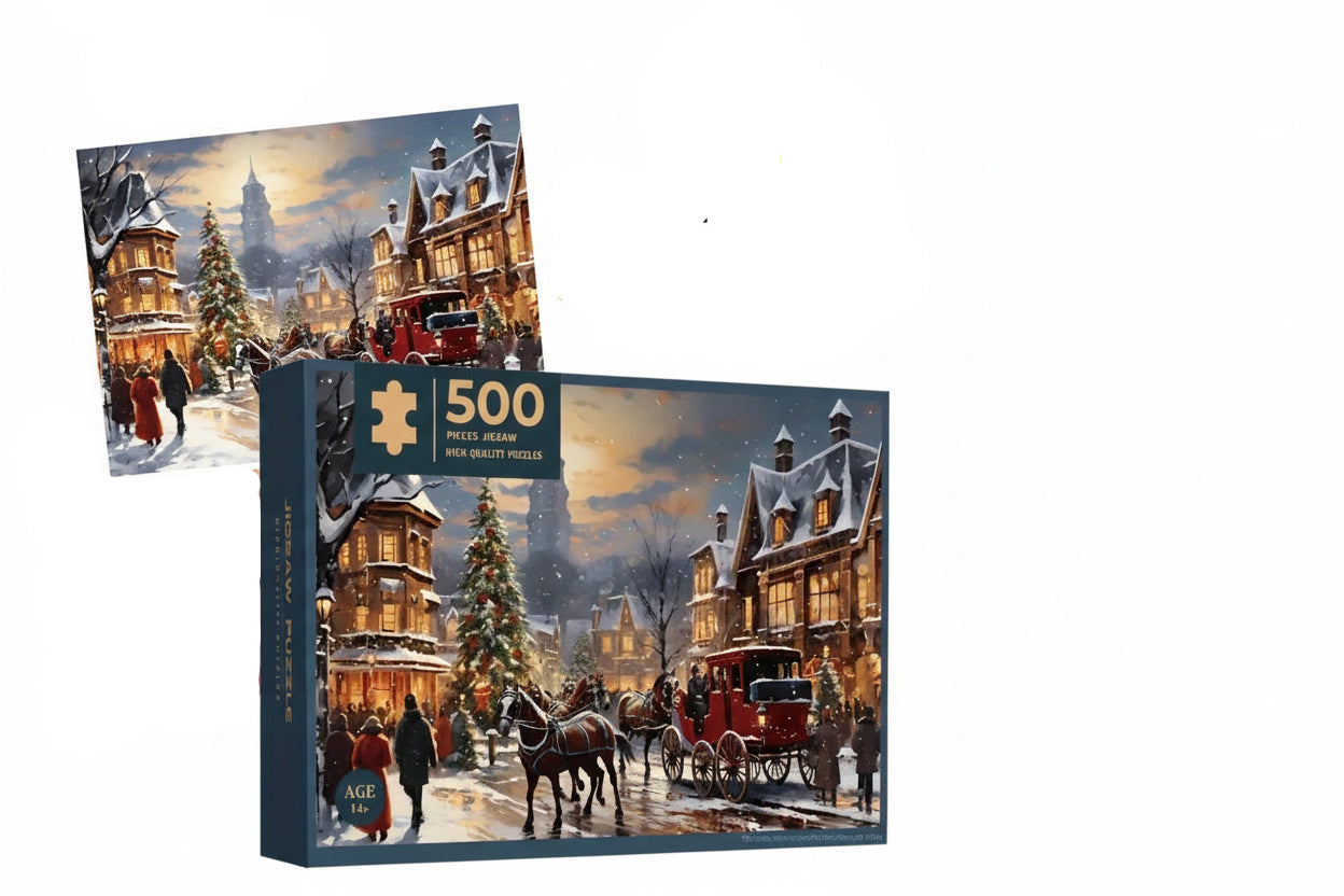 puzzle village de noël I boutique1one