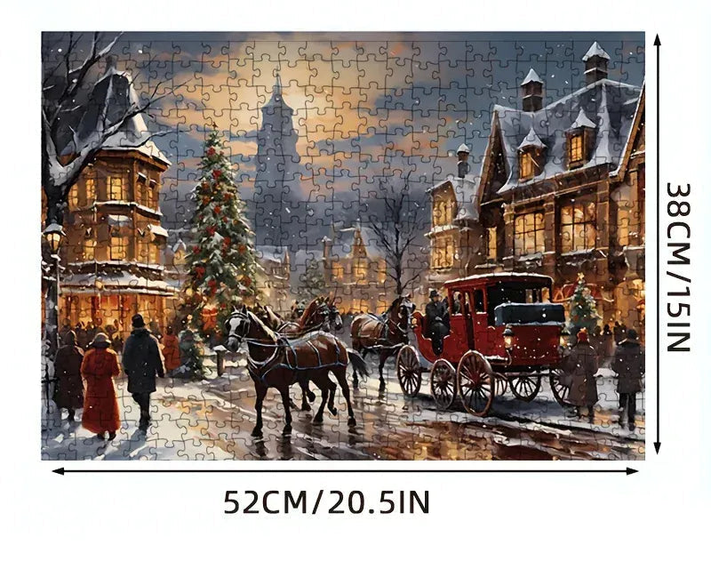puzzle village de noël I boutique1one