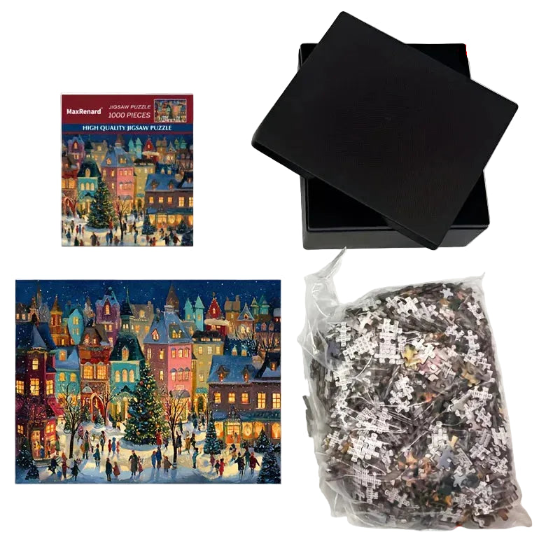 puzzle village de noël I boutique1one COLORFUL