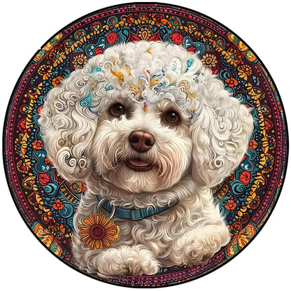 puzzles formes originales animaux I Full Puzzle A3-140 PCS BICHON