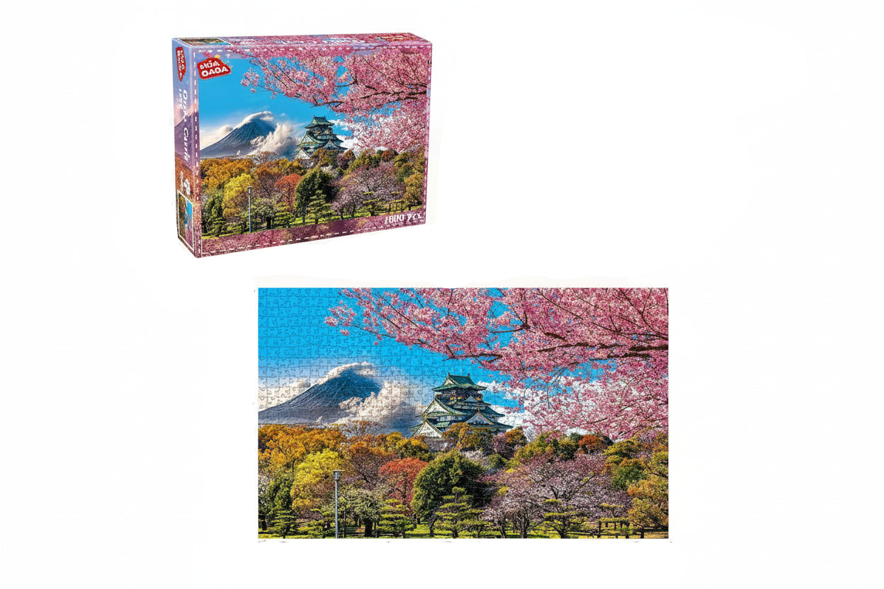 puzzles plantes multicolores I boutique1one Cherry Blossoms