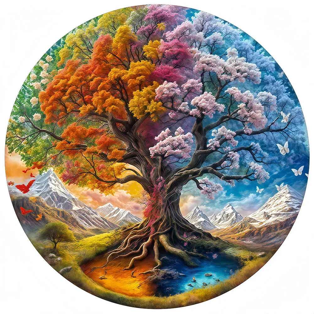 puzzles ronds d'animaux et Paris I boutique1one