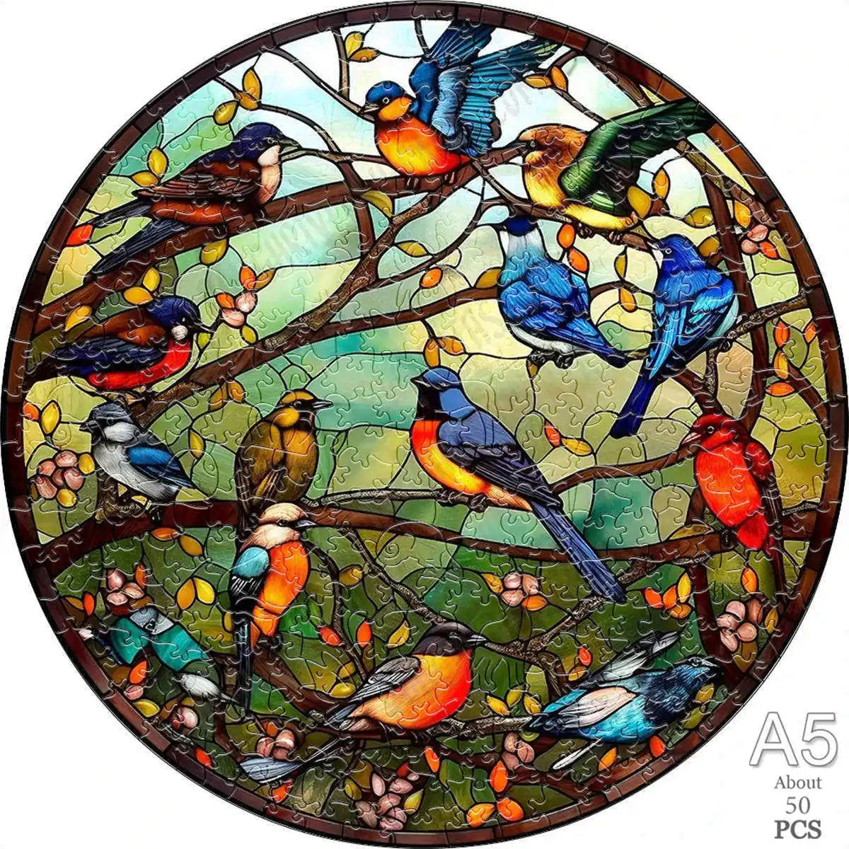 puzzles ronds d'animaux et Paris I boutique1one TT-YPAN-3132-A5