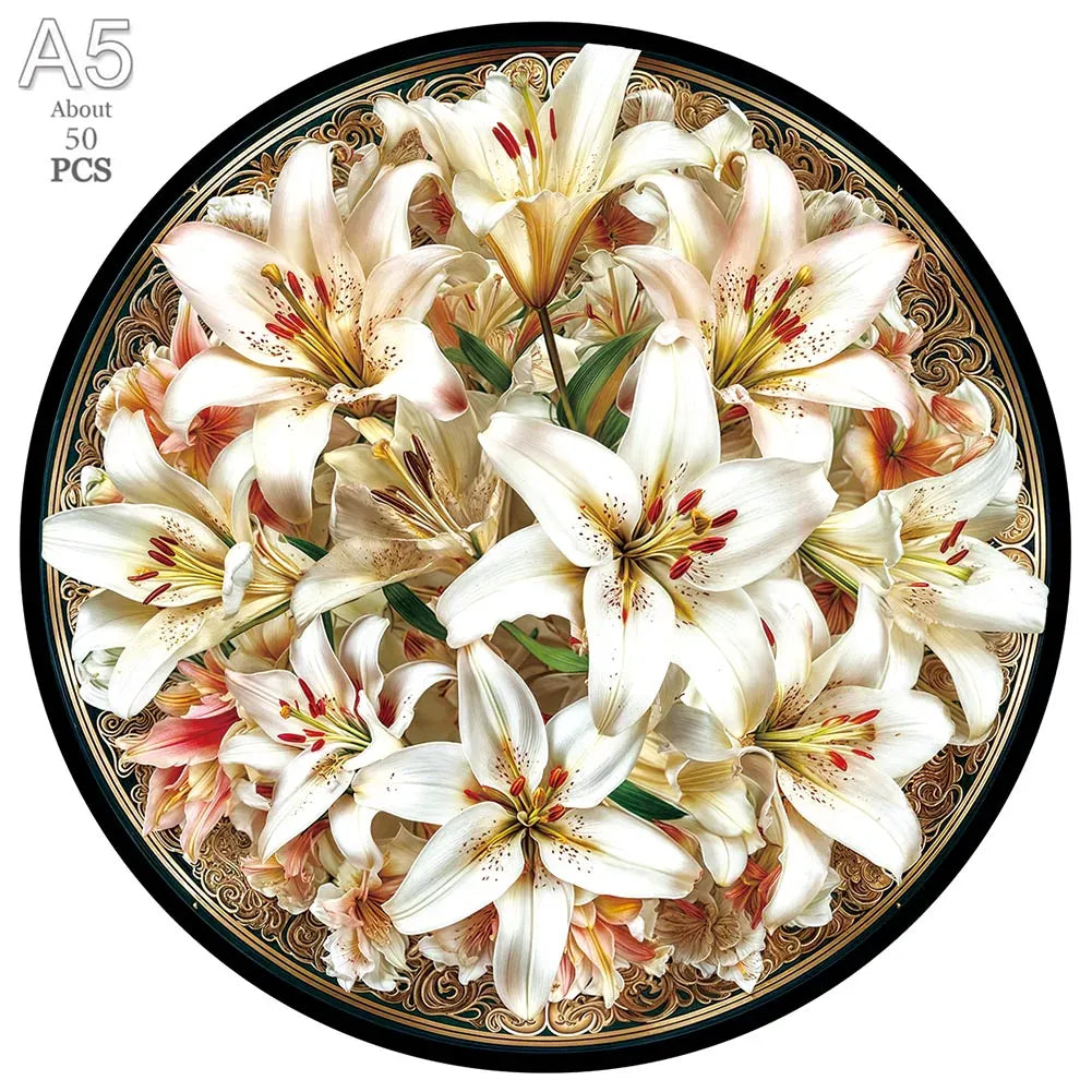 puzzles ronds d'animaux et Paris I boutique1one TT-YPAN-M535-A5