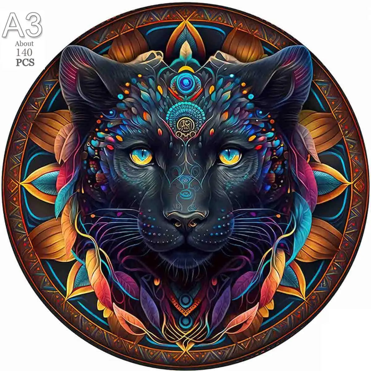 puzzles ronds d'animaux I boutique1one TT-YPan-152-A3