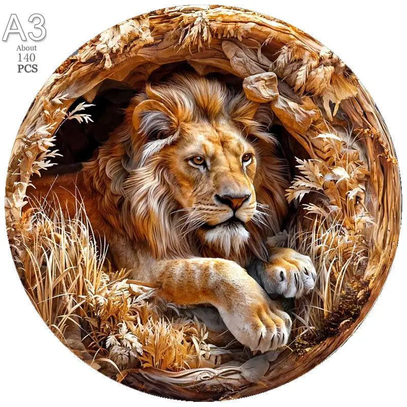 puzzles ronds d'animaux I boutique1one TT-YPAN-6223-A3