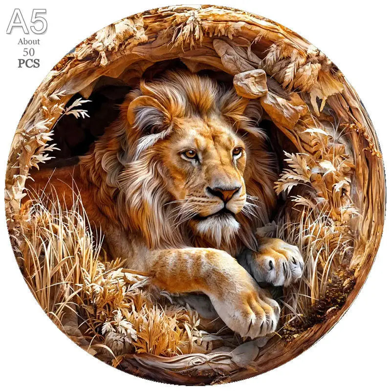 puzzles ronds d'animaux I boutique1one TT-YPAN-6223-A5
