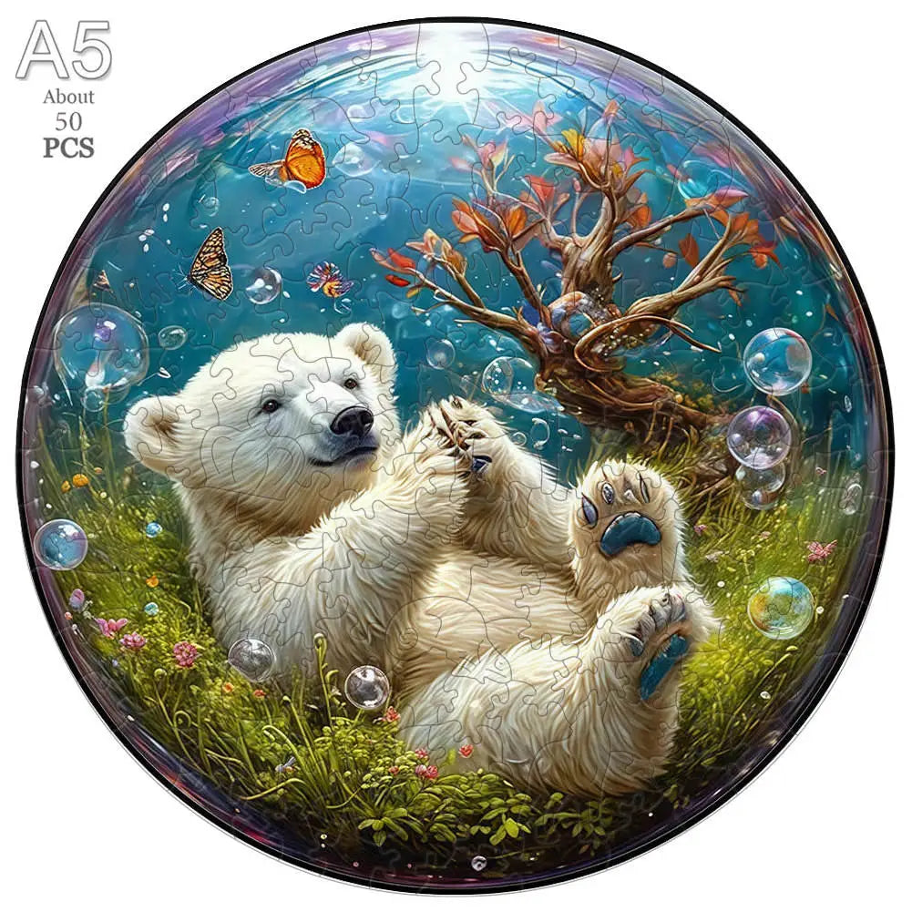 puzzles ronds d'animaux I boutique1one TT-YPAN-6315-A5